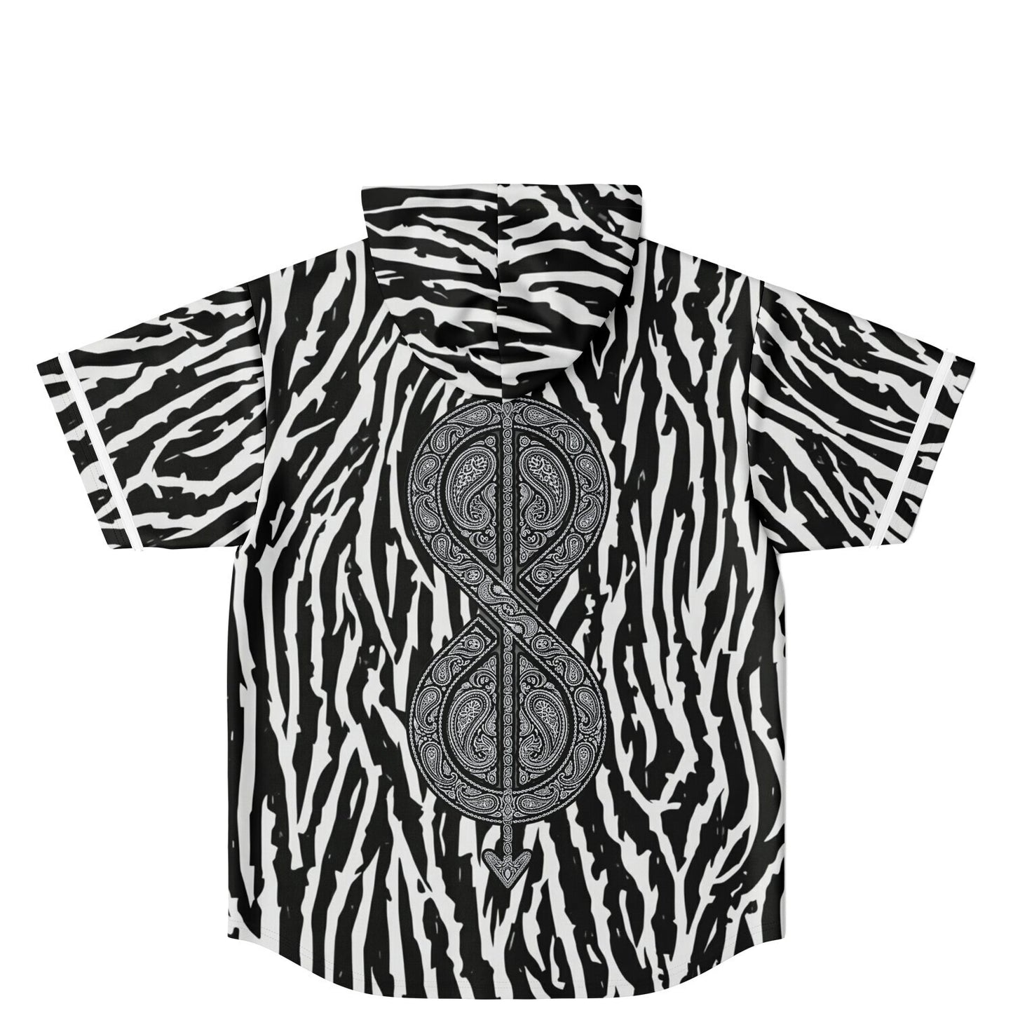Jagged Zebra Hood Jersey | Da Heights