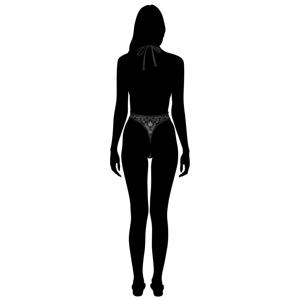 The Blazey™ Dark Plunge Monokini