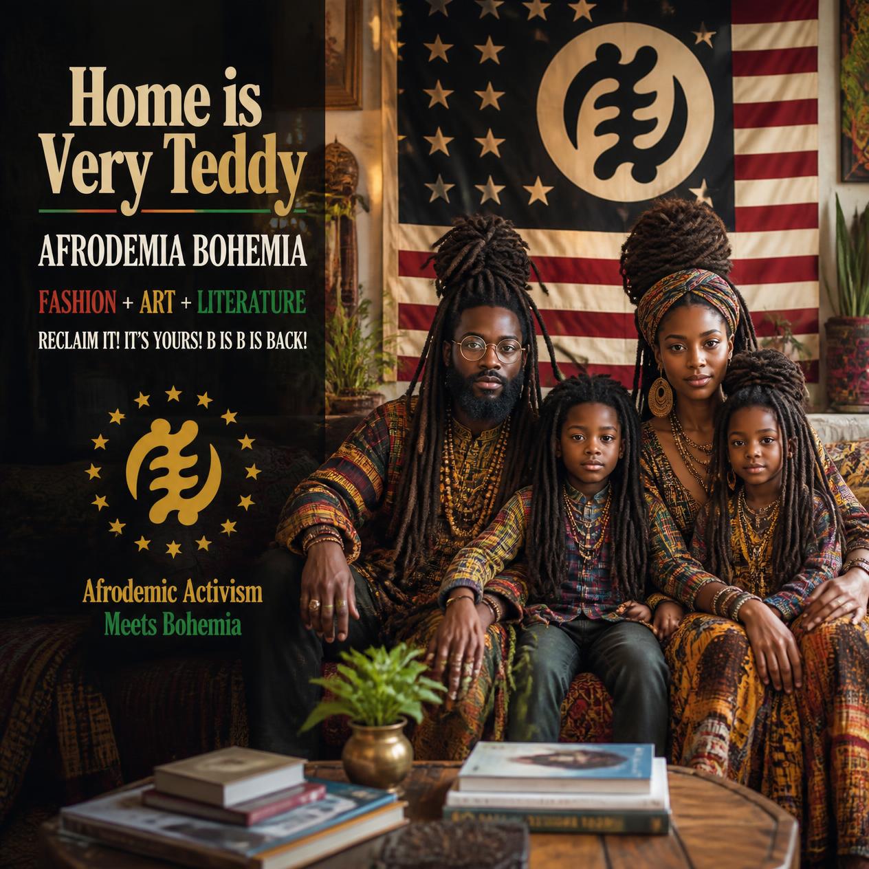 HOME IS VERY TEDDY | AFRODEMIA BOHEMIA
