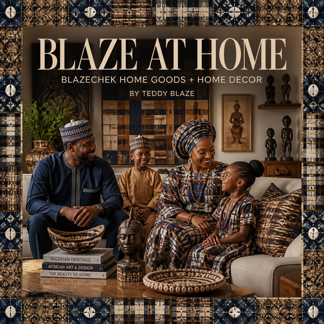 BLAZE AT HOME™ BlazeChek Home Goods + Home Décor