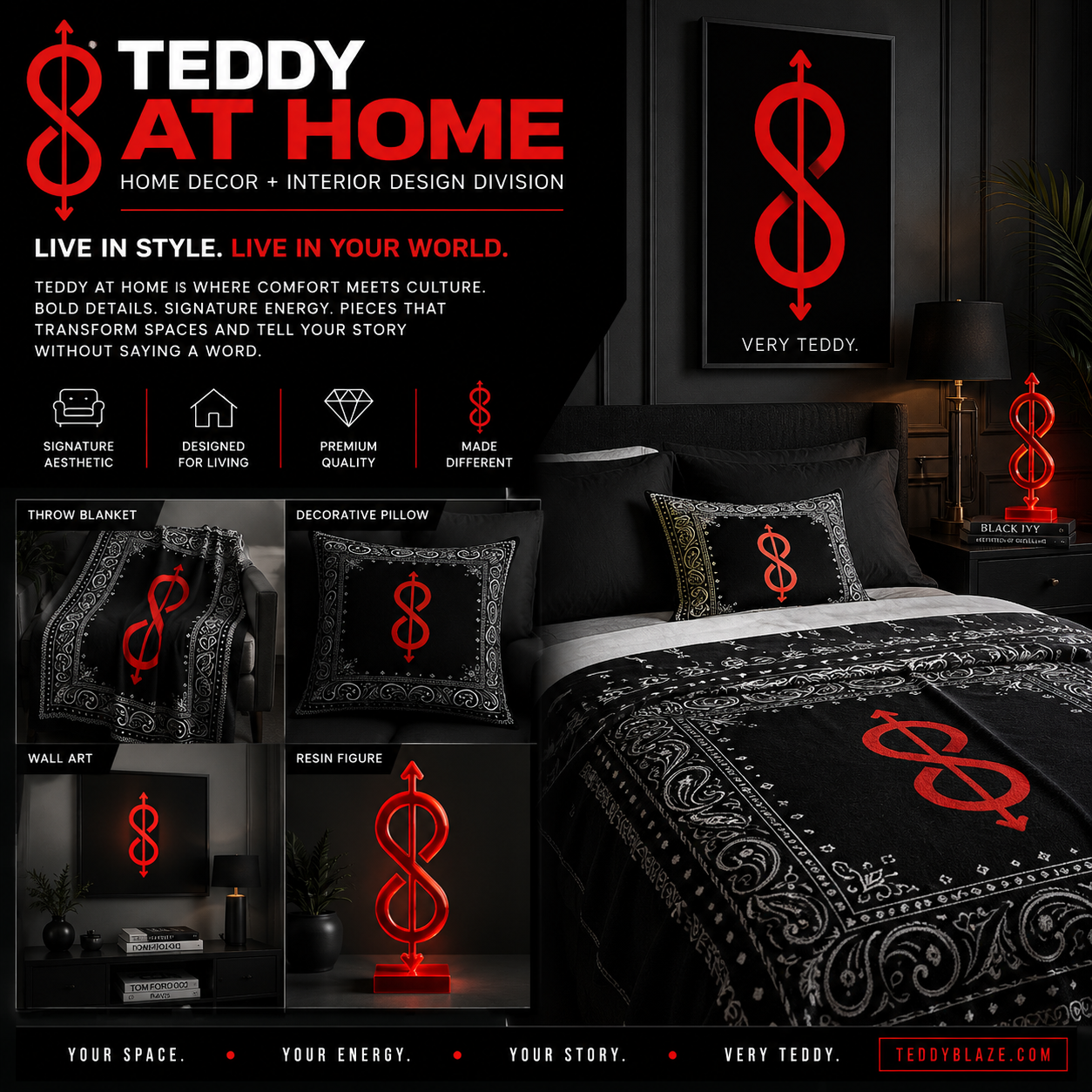 TEDDY AT HOME | Home Decor + Interior Design