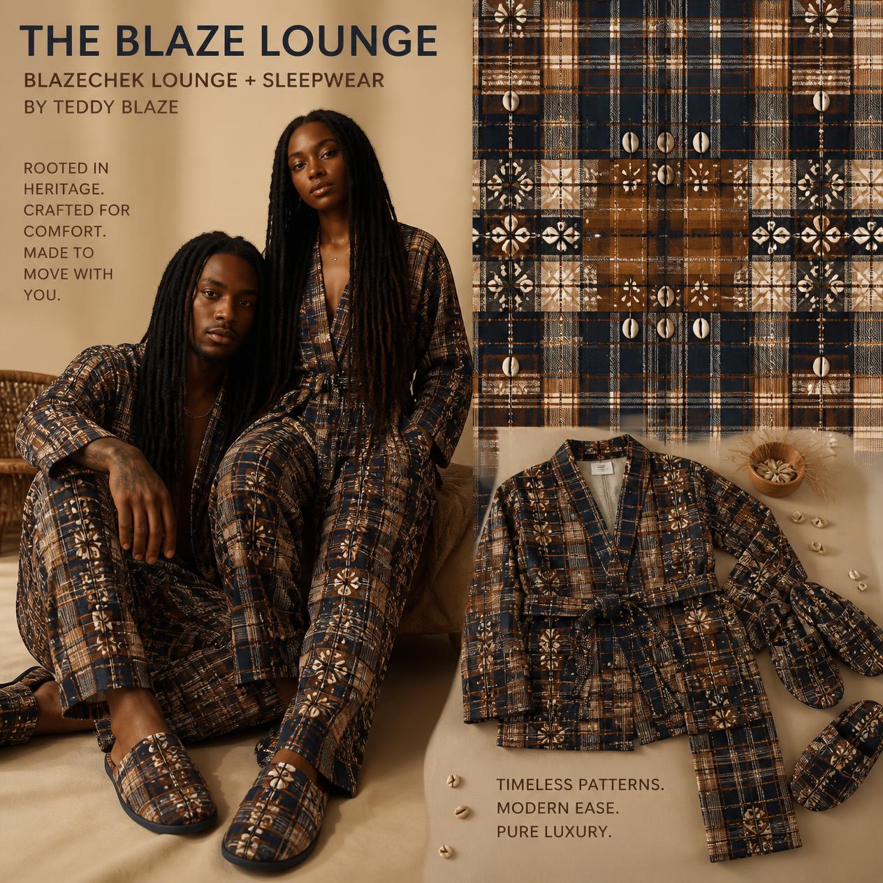 THE BLAZE LOUNGE™ BlazeChek Lounge + Sleepwear