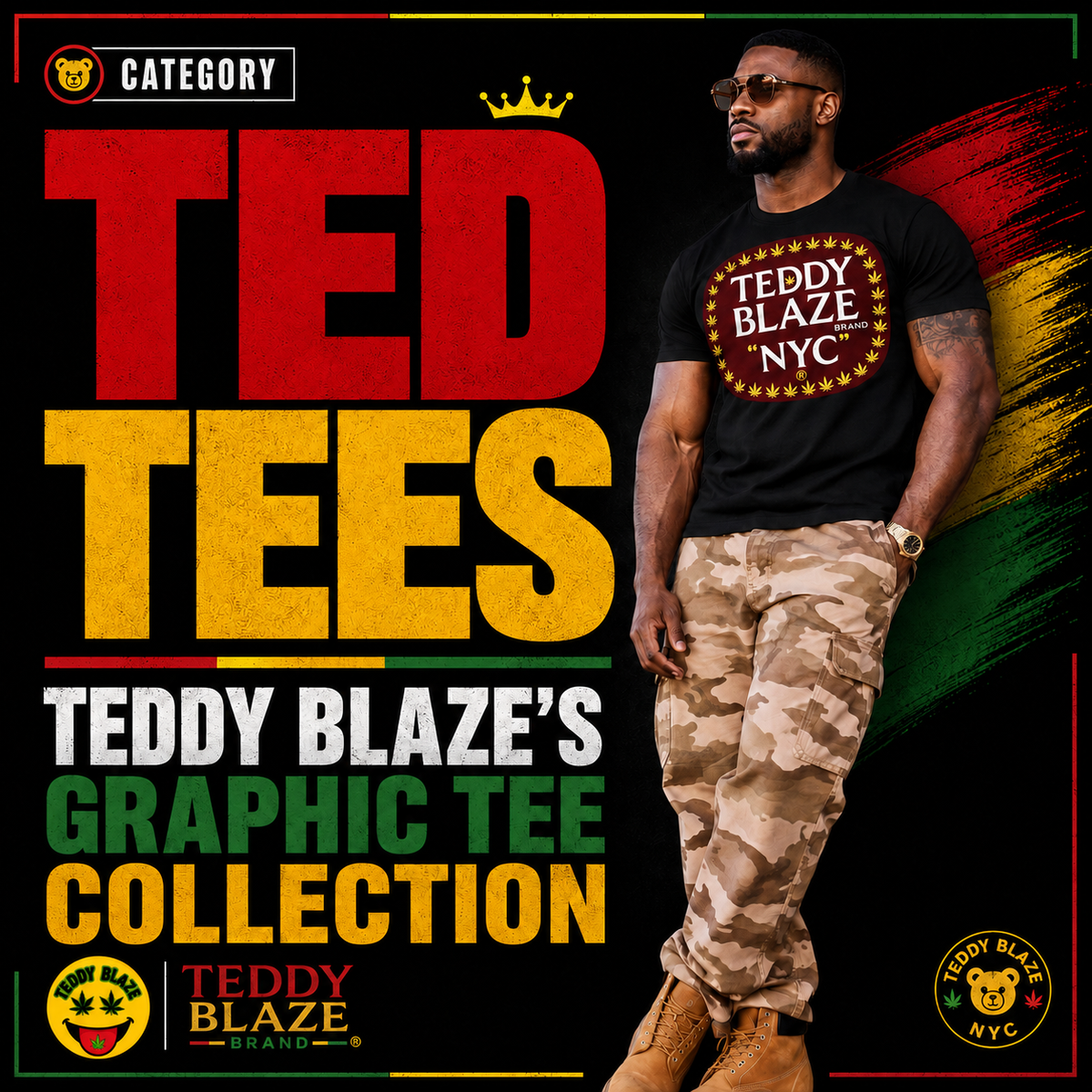TEDTEES | Teddy Blaze's Graphic Tee Collection