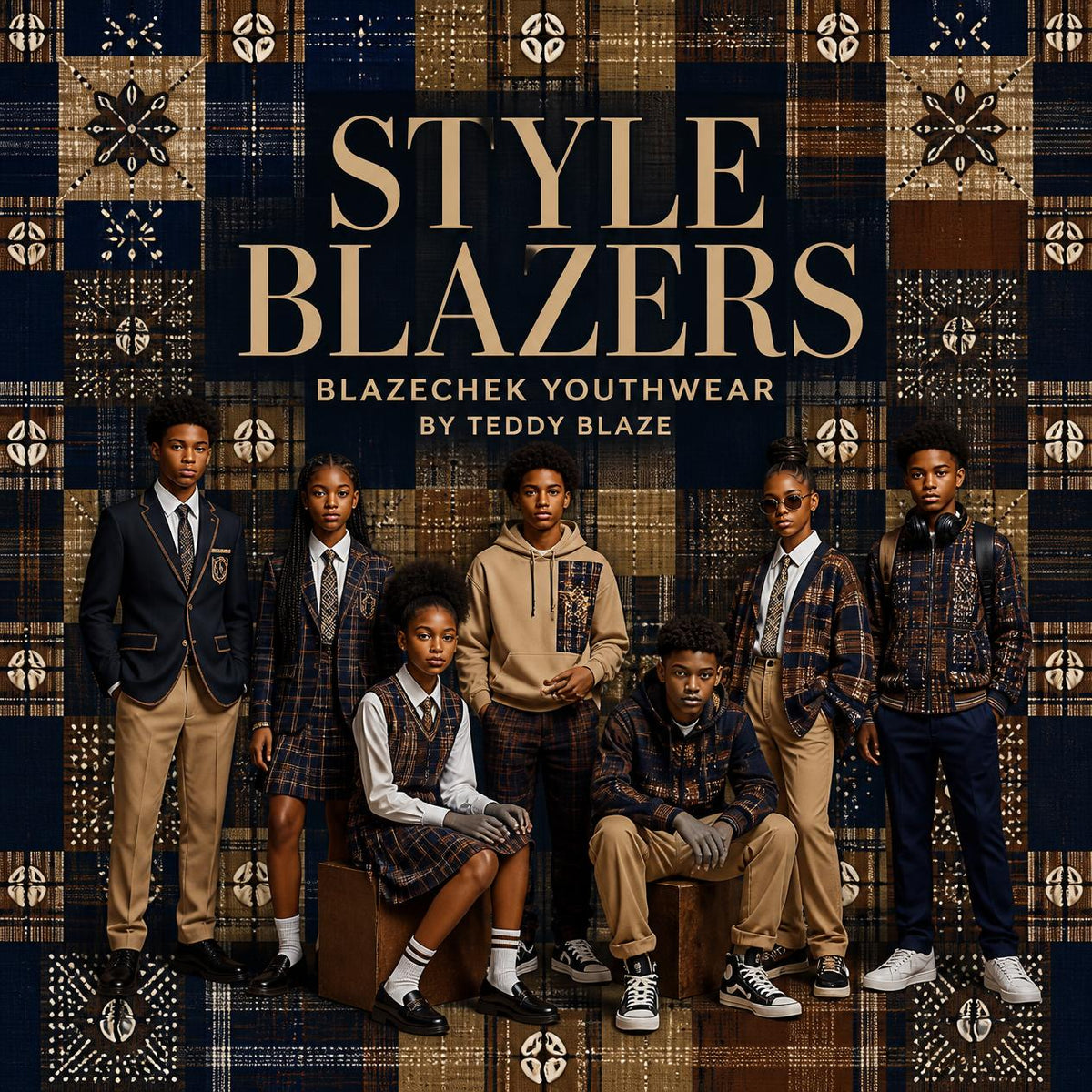 STYLE BLAZERS™ BlazeChek Youth Street Ivy + Sportswear