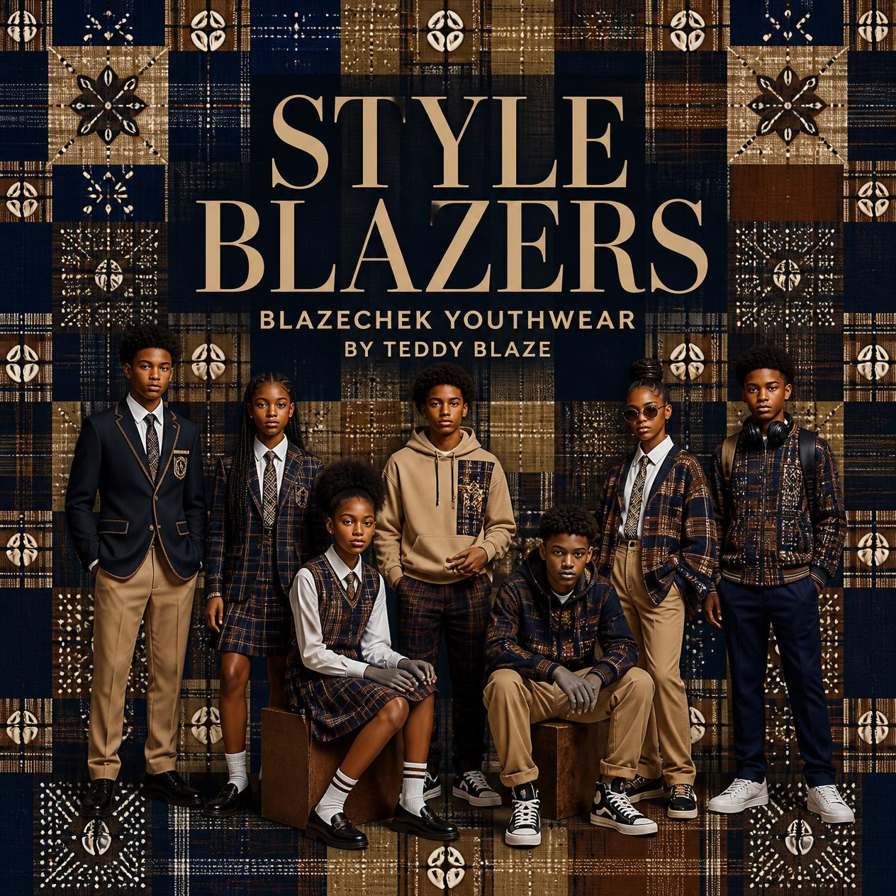 STYLE BLAZERS™ BlazeChek Youth Street Ivy + Sportswear