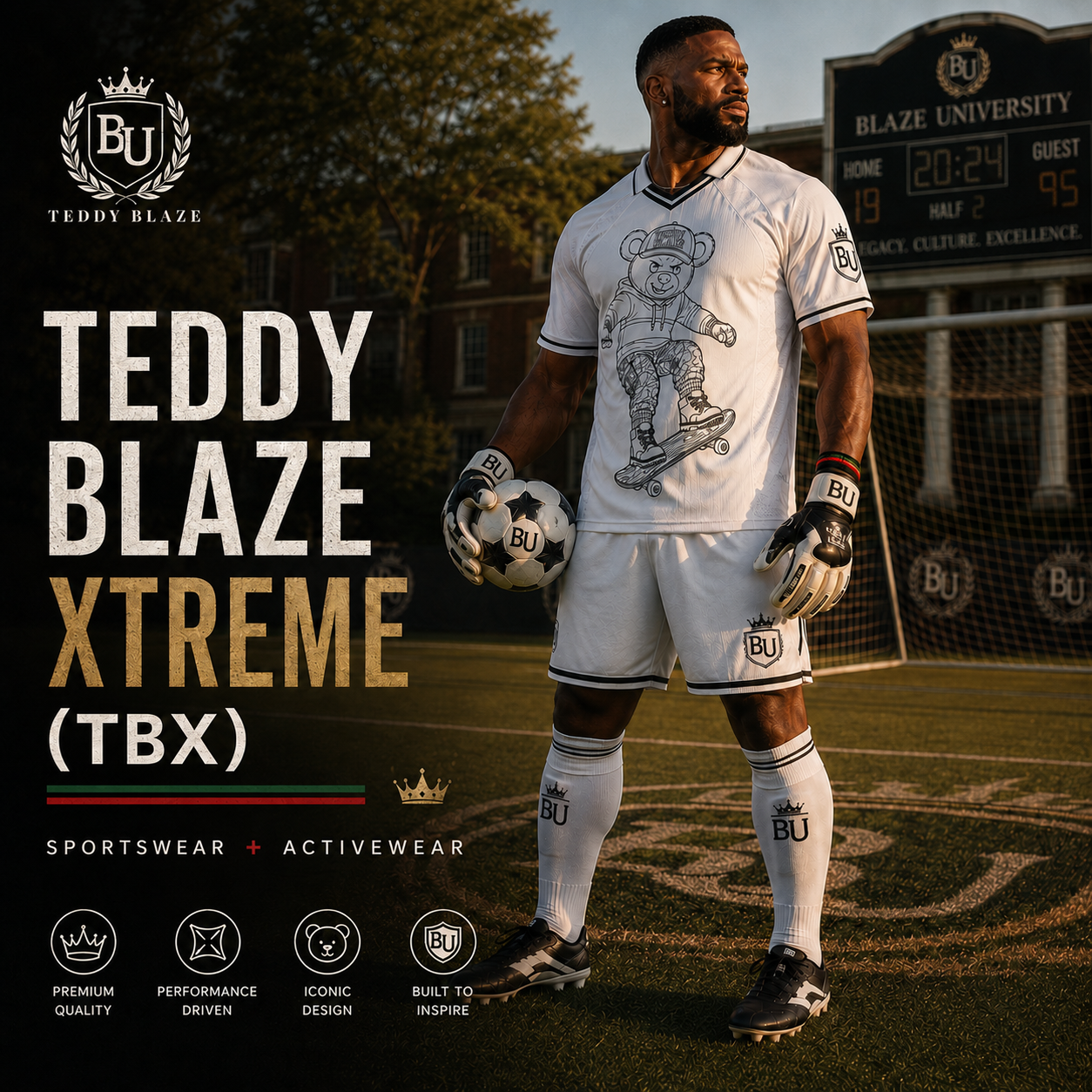 TEDDY BLAZE XTREME (TBX) | Sportswear + Activewear