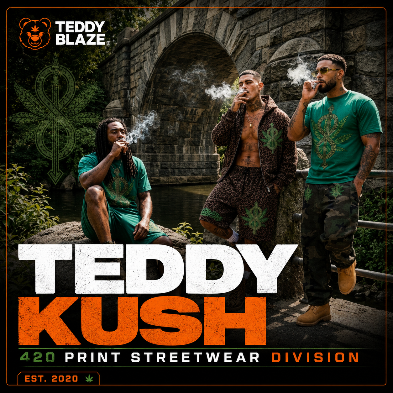 TEDDY KUSH | 420 Print Streetwear