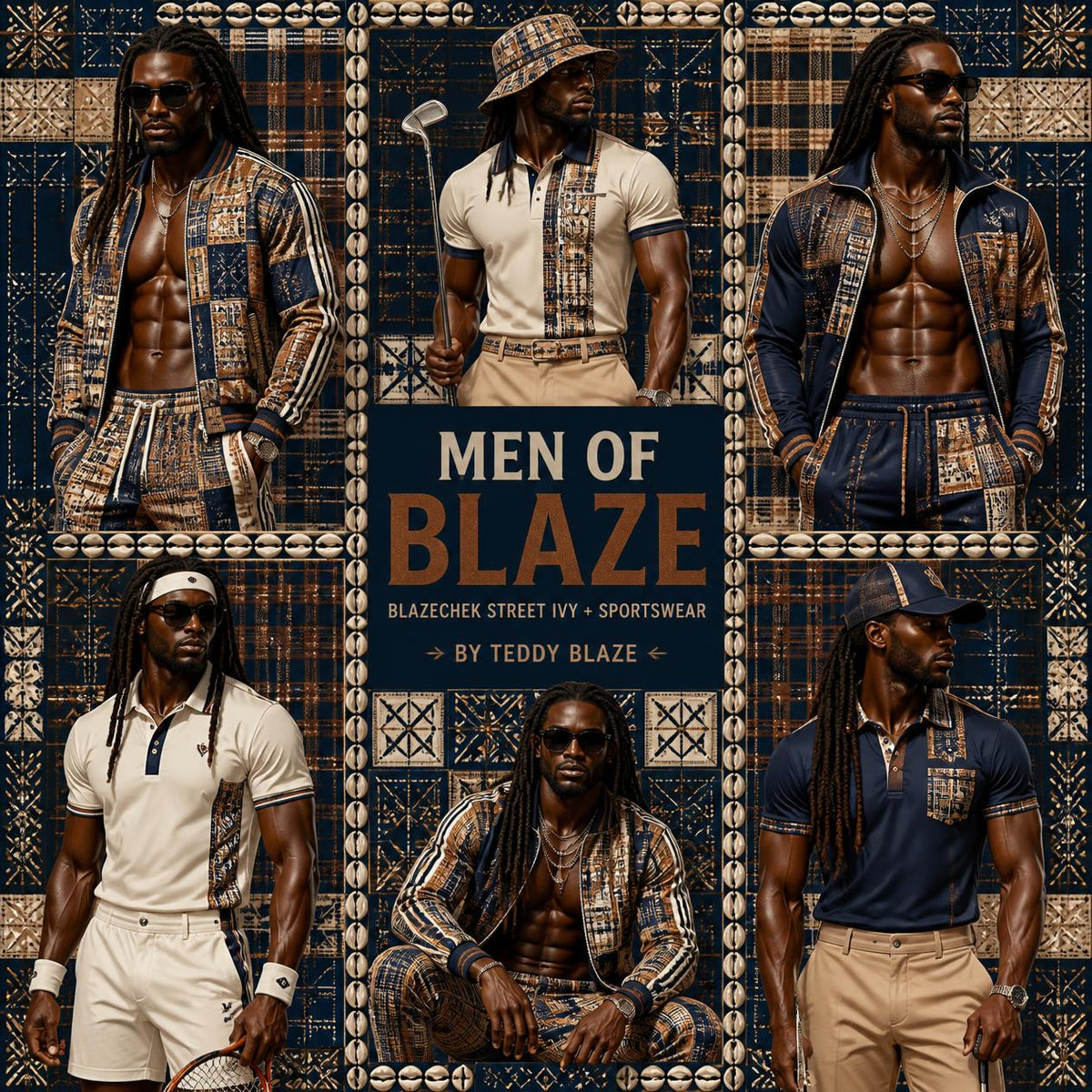 MEN OF BLAZE™ BlazeChek Street Ivy + Sportswear