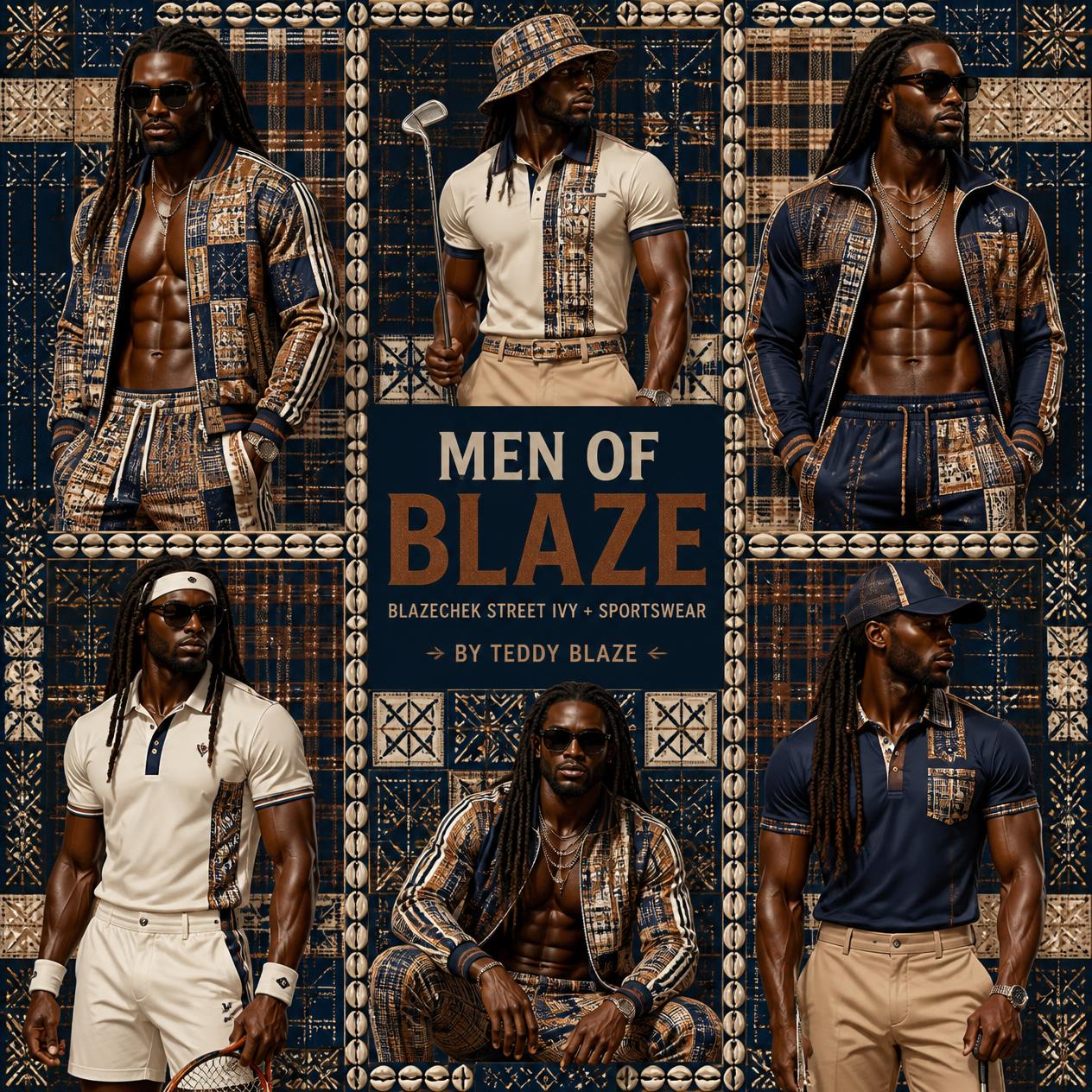 MEN OF BLAZE™ BlazeChek Street Ivy + Sportswear