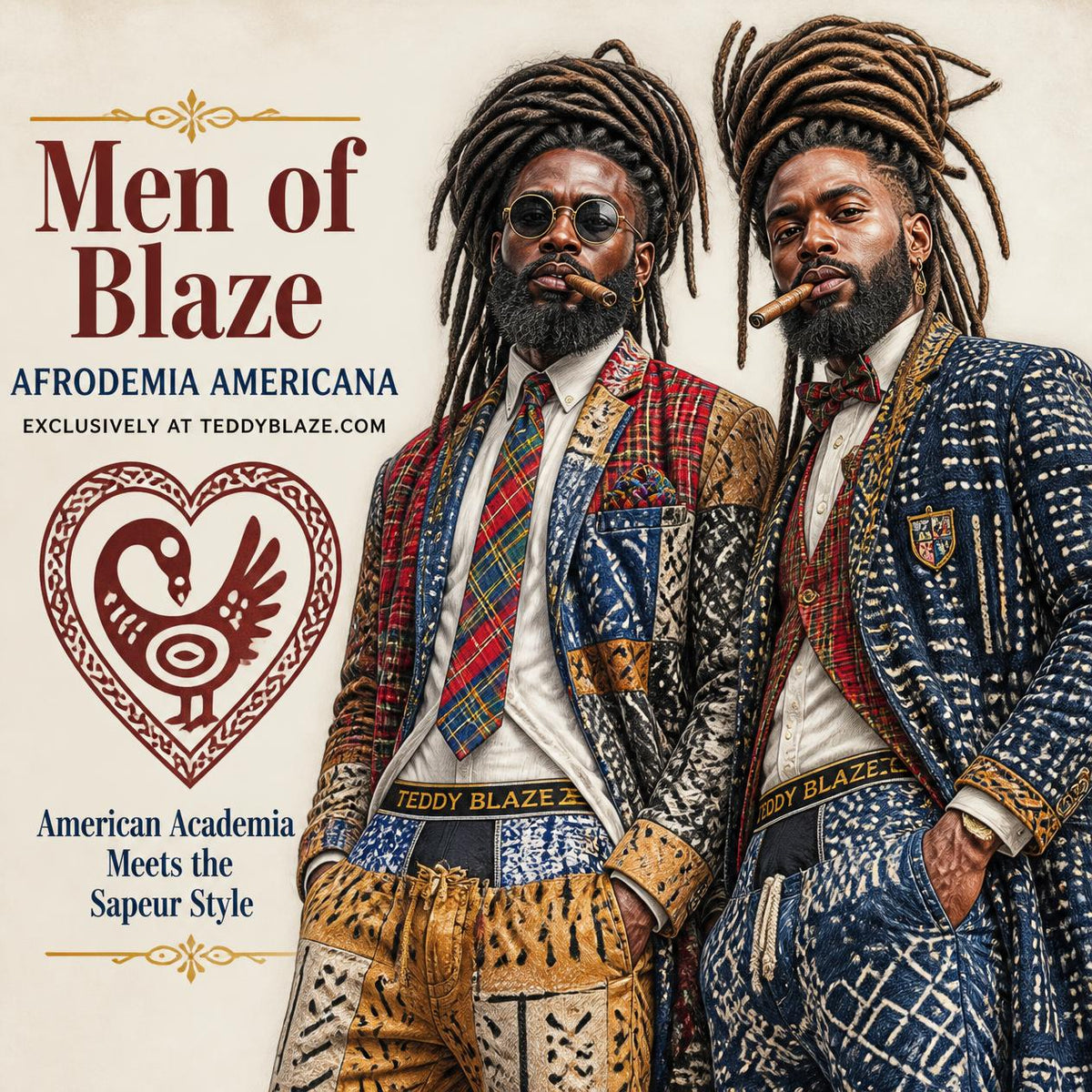 MEN OF BLAZE™ | Afrodemia Americana