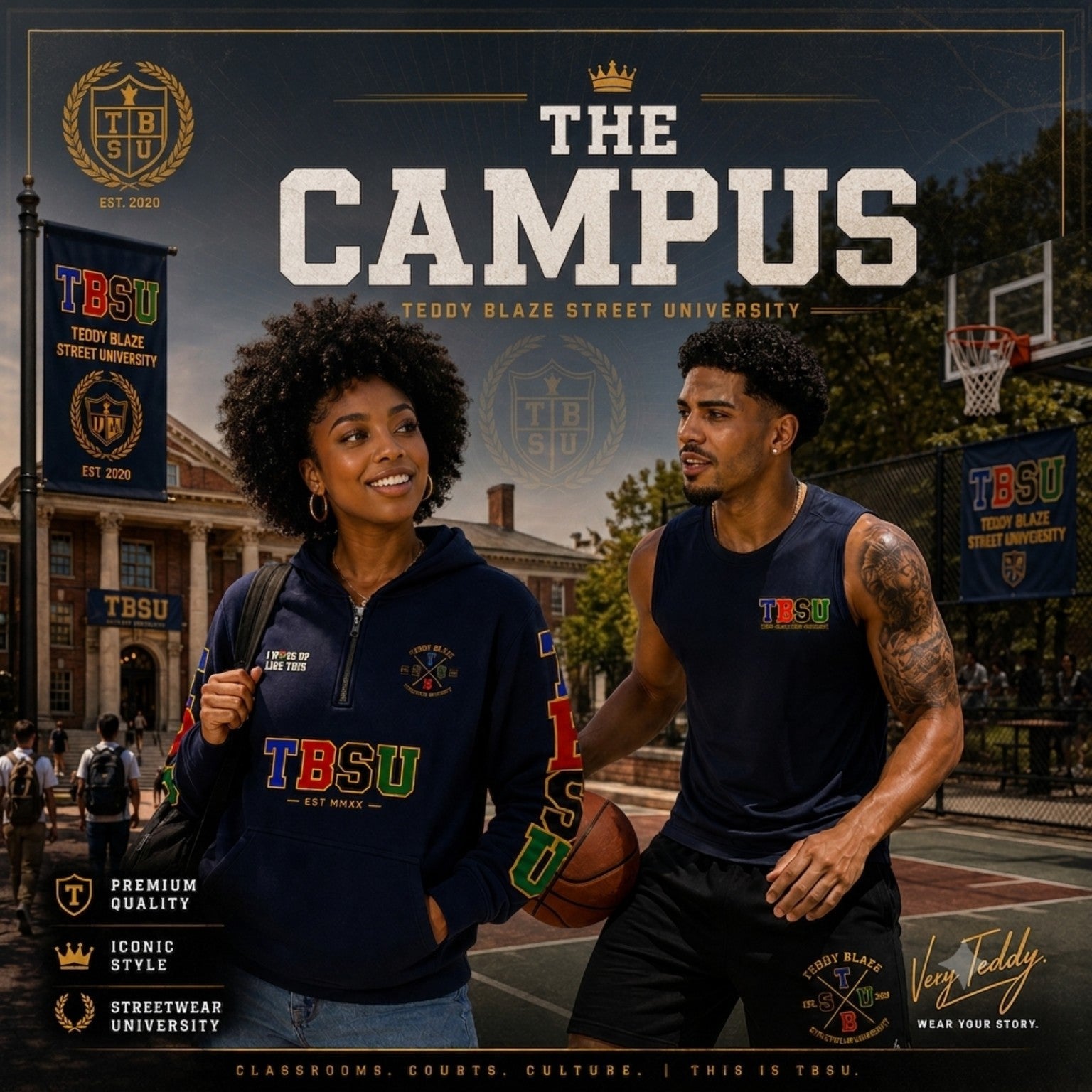 EXPLORE THE CAMPUS: Unisex + Menswear