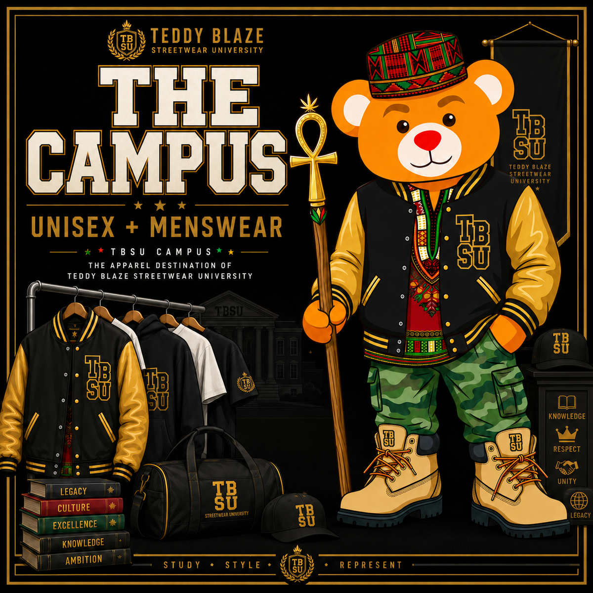 EXPLORE THE CAMPUS: Unisex + Menswear
