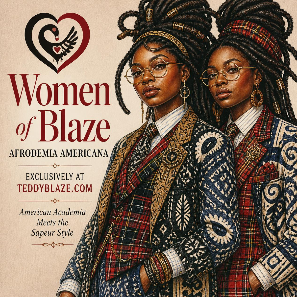 WOMEN OF BLAZE™ | Afrodemia Americana