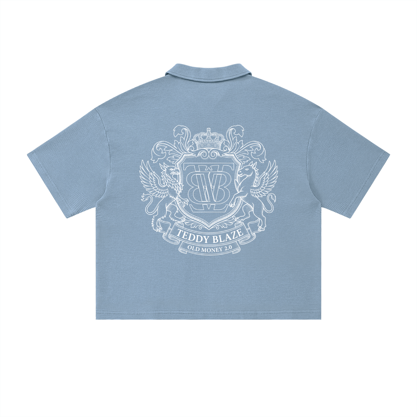 “The Lakecrest Signature” Unisex Waffle Resort Polo