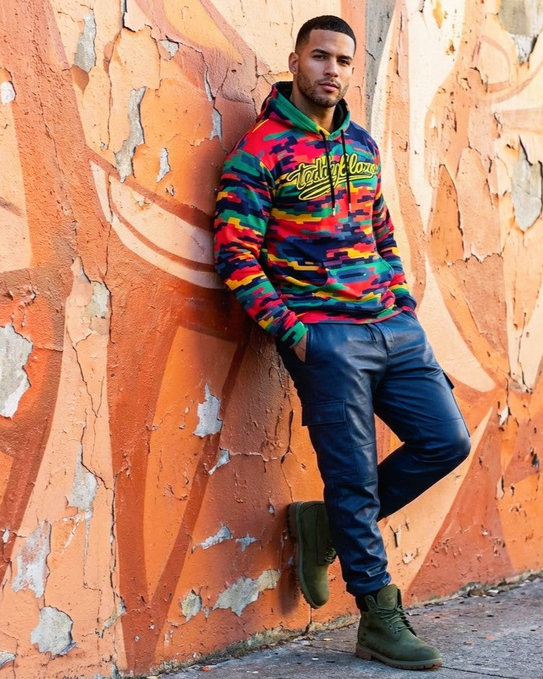 Camo Print Pullover Hoodie (CAMO14)