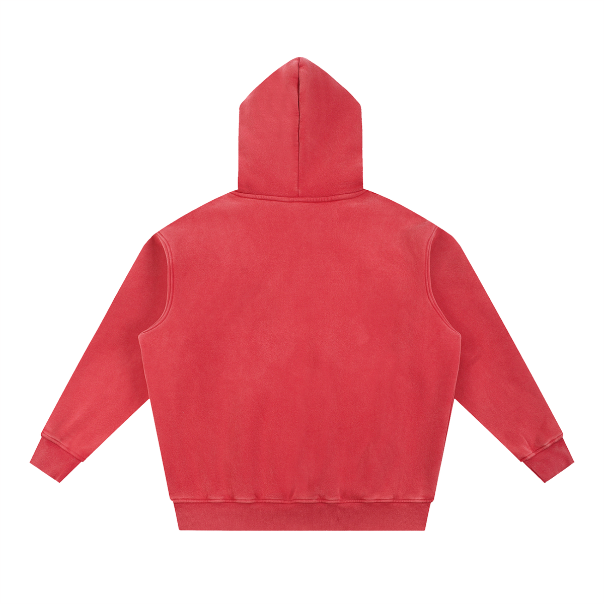 Snow Washed Fleece Pullover Hoodie