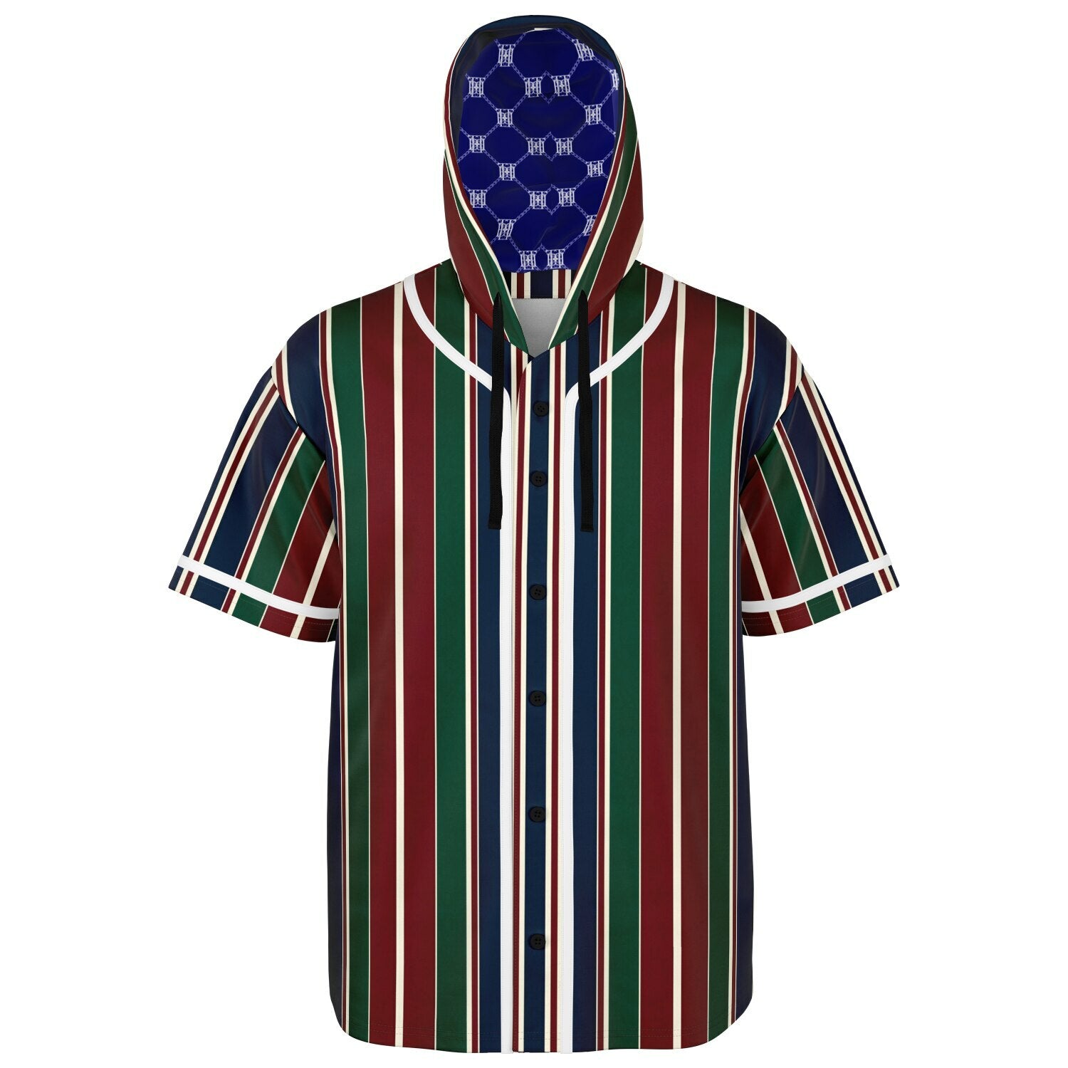 Teddy Lo Striped Hooded Jersey