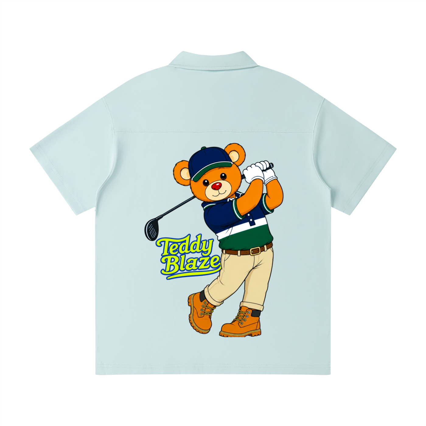 SDB Signature Golf Shirt | Teddy Blaze Blue Label