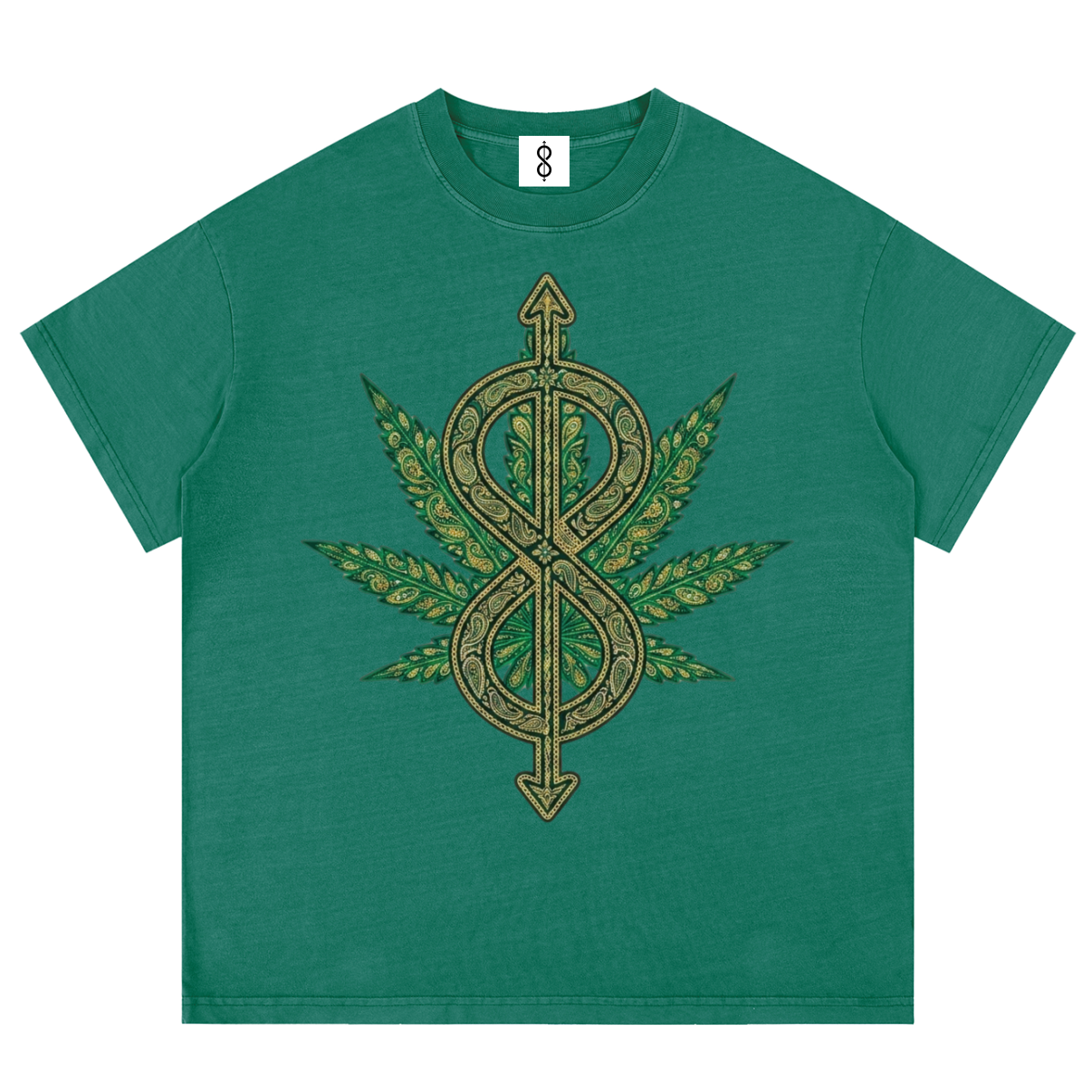 81C Vintage Wash Cotton Tee | Teddy Kush