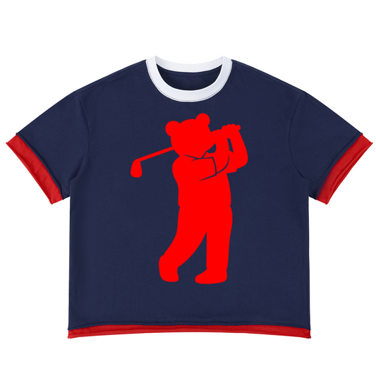 The Golfer Americana Tee | Teddy Blaze Blue Label