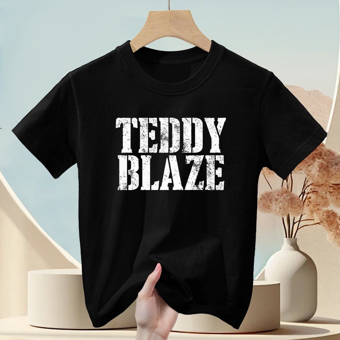 TEEN TEDDY FIELD COMMANDER COTTON TEE