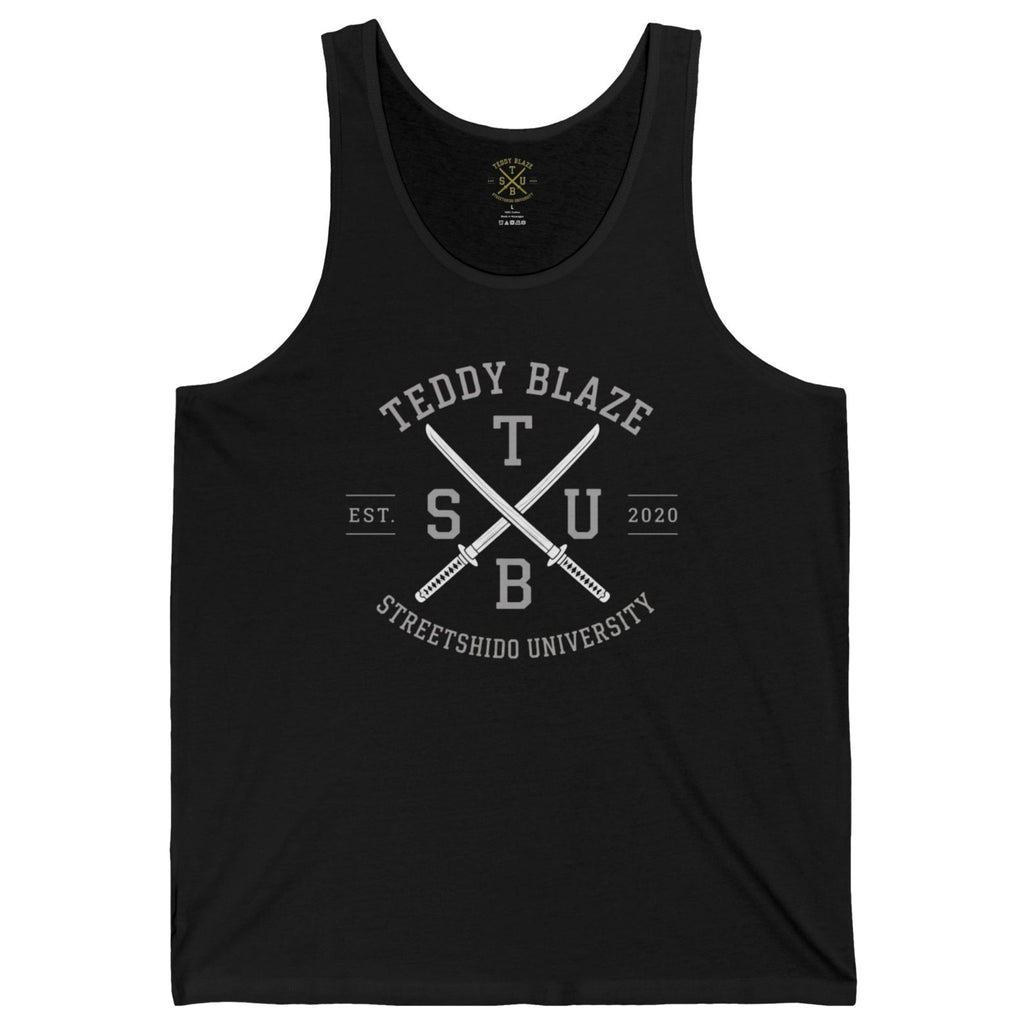 Black tank top with 'LLG Limited Loyal Girl' logo on a white background