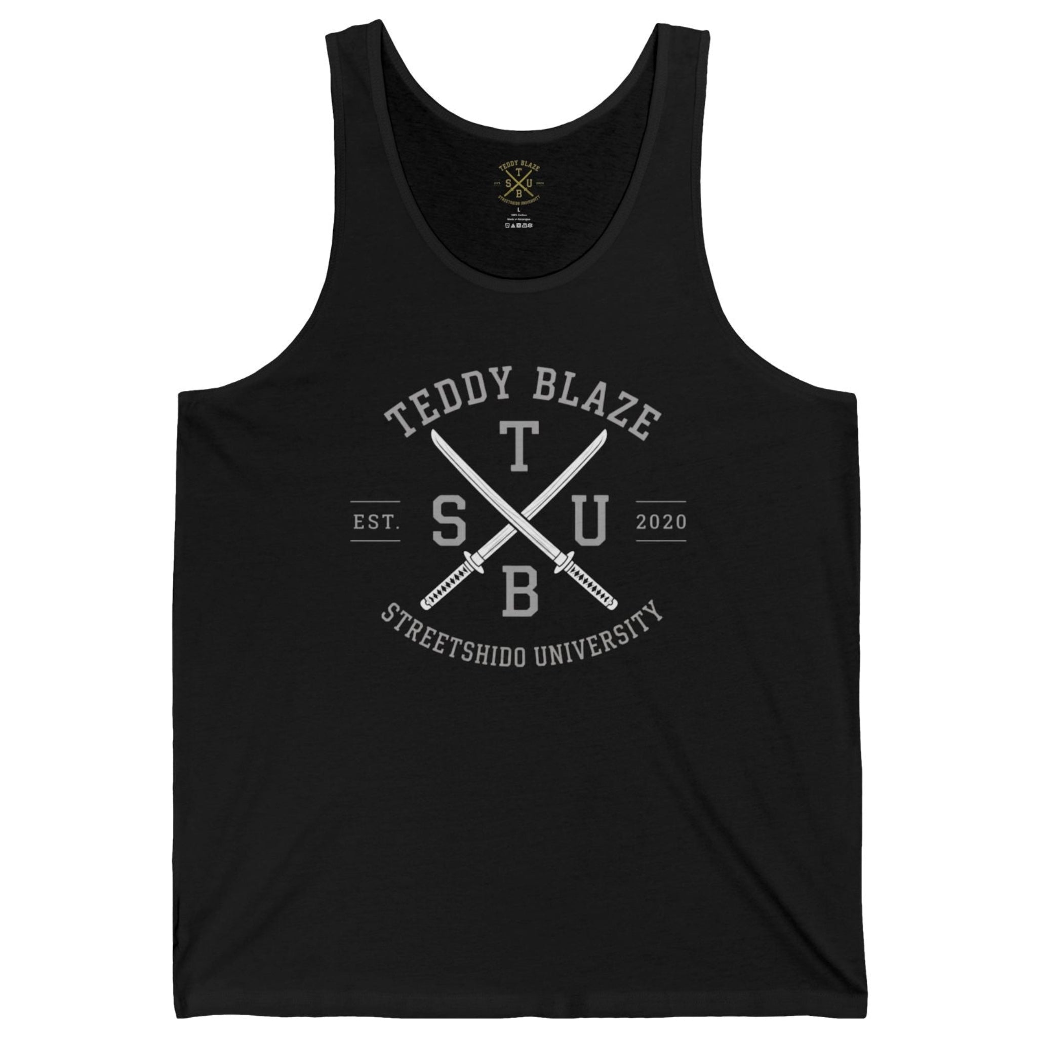 Black tank top with 'LLG Limited Loyal Girl' logo on a white background