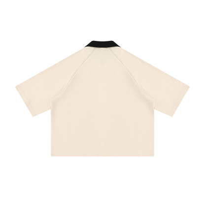 The Golfer Color Block Boxy Cabana | Teddy Blaze Blue Label