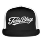 Signature Trucker Hat | MEN OF BK - black/white