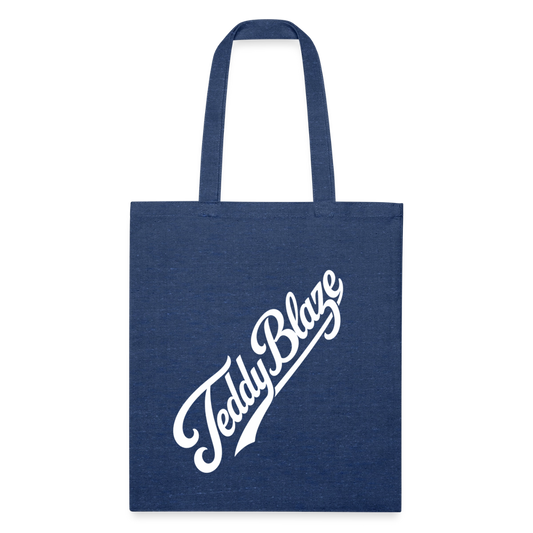 Signature Eco Tote Bag | ANANSI - heather navy