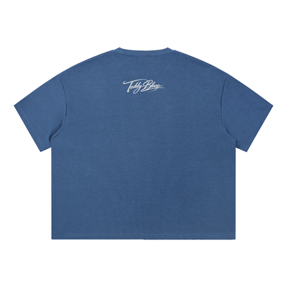 Boulder Blue Signature Boxy Tee