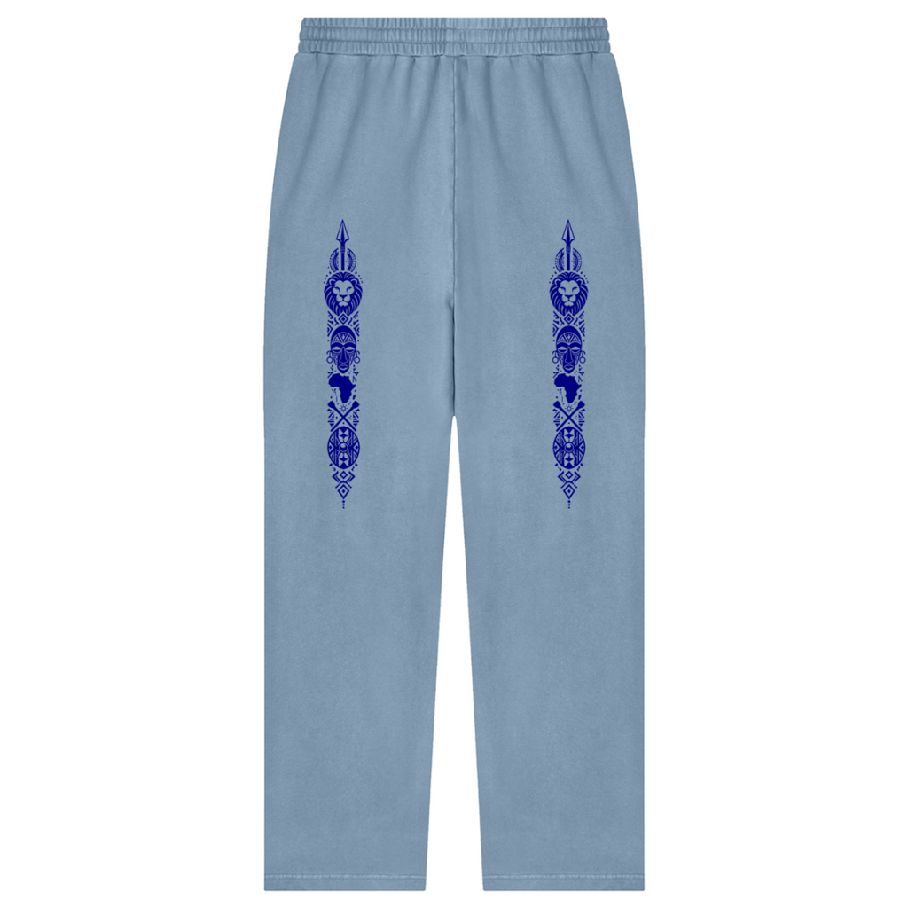 Heavyweight 100% cotton vintage-wash sweatpants featuring Teddy Blaze Afrodemia graphics, a relaxed unisex silhouette and signature VERY TEDDY detailing.