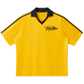 Signature Contrast Collar Striped Soccer Jersey