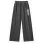 Signature Vintage Wash Wide Leg Mesh Sweatpants | The BK Collection
