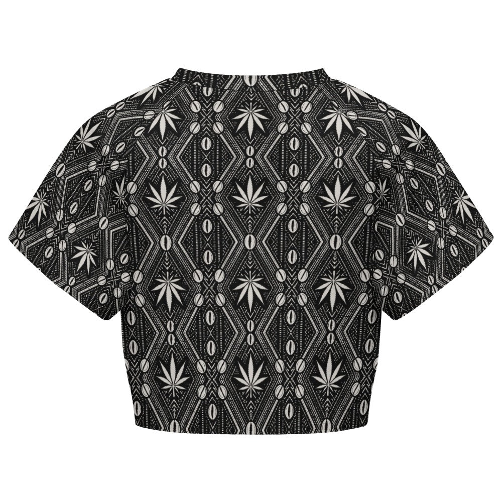 DaCruzChek Short Sleeve Crop Tee | WOMEN OF BLAZE