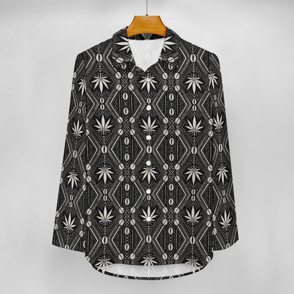 DaChek Side-Split Long-Sleeve Button-Down | WOMEN OF BLAZE