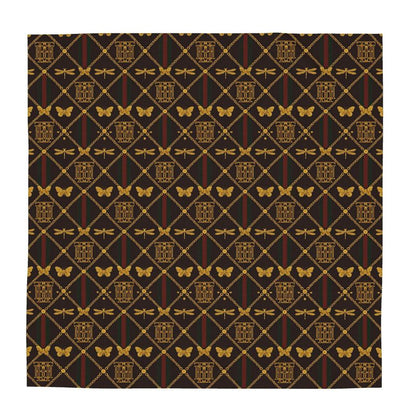 Amor Oso Silk Satin Wrap Scarf