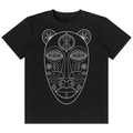 Black t-shirt with 'zerosix' logo on a white background