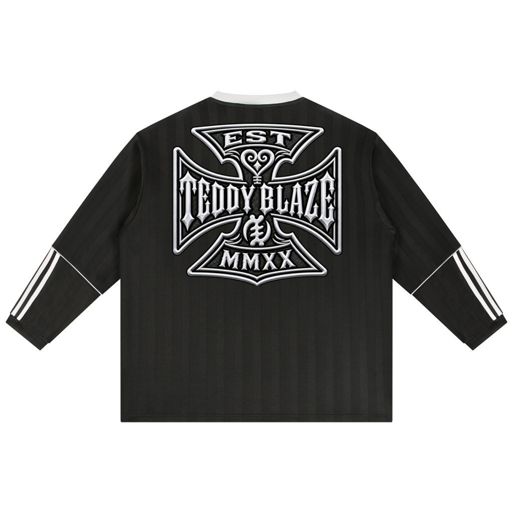 DaCruz Signature Striped Soccer Jersey | MEN OF BLAZE