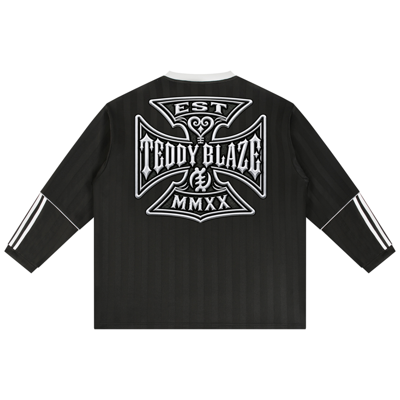 DaCruz Signature Striped Soccer Jersey | MEN OF BLAZE