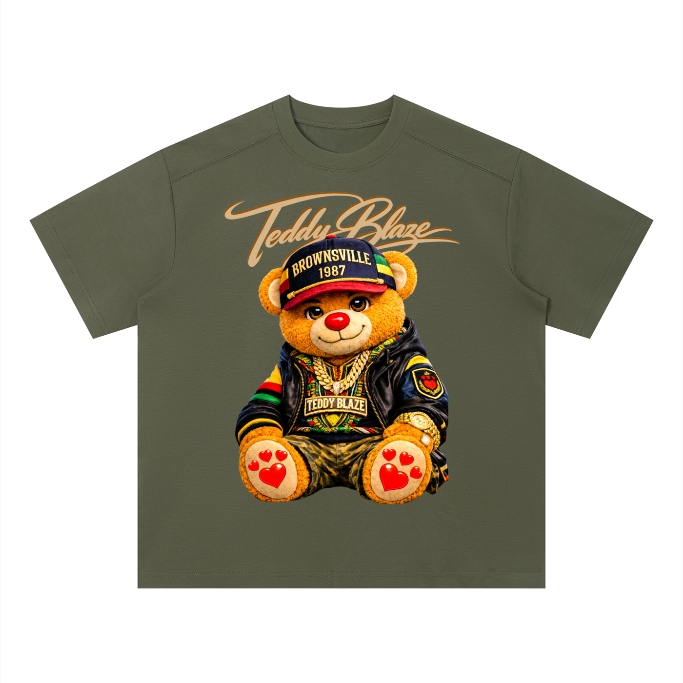 Sorona Lo-Bear Tee | Teddy Blaze Blue Label