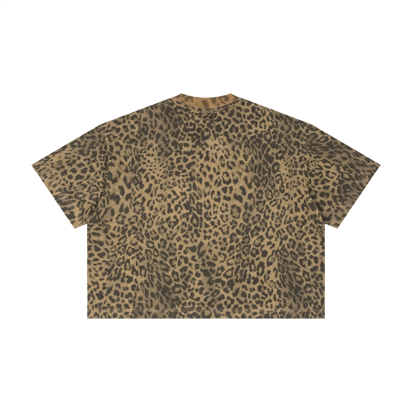 Team Dragon Leopard Print Boxy Tee | AFRO ANIME