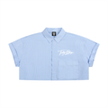“Donna Blaze Signature” Women’s Cropped Seersucker Oxford