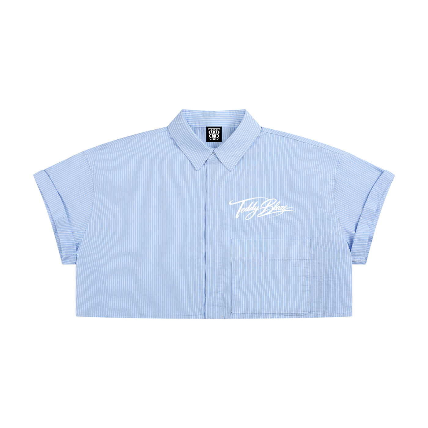 “Donna Blaze Signature” Women’s Cropped Seersucker Oxford