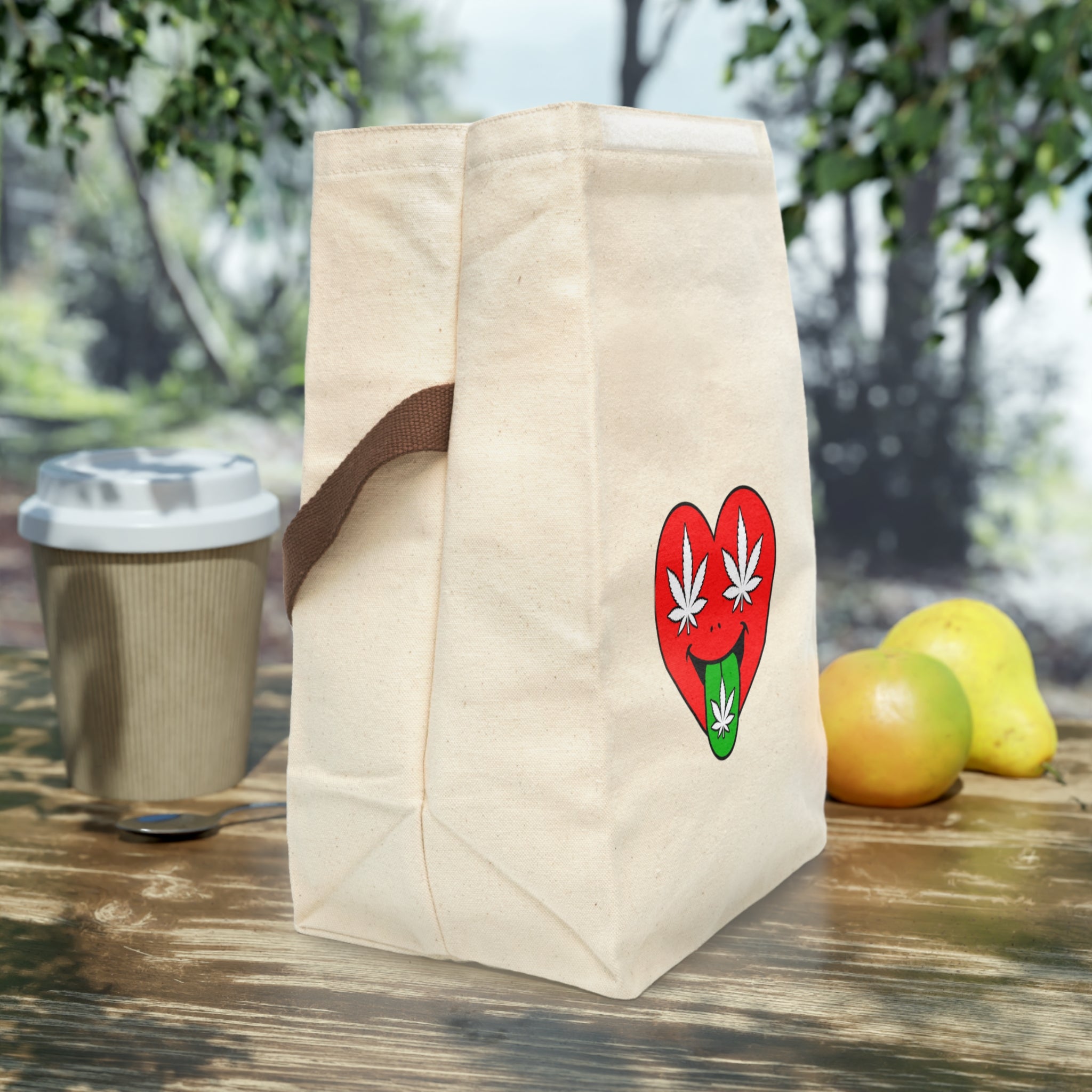 Hazehead Canvas Lunch Bag (Printed in the USA) | THE STASH