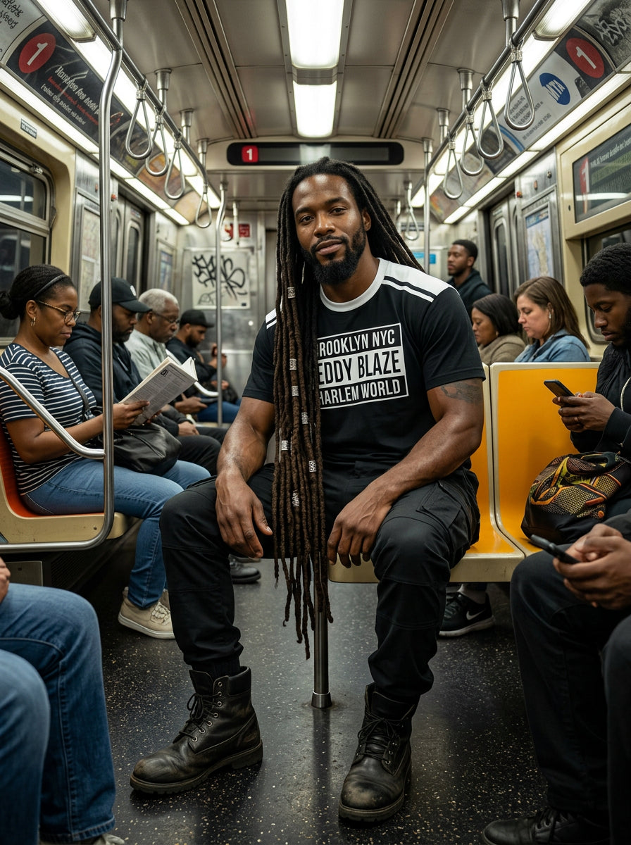 Rep Your Hood Color Block Cotton Tee | EMPORIUM