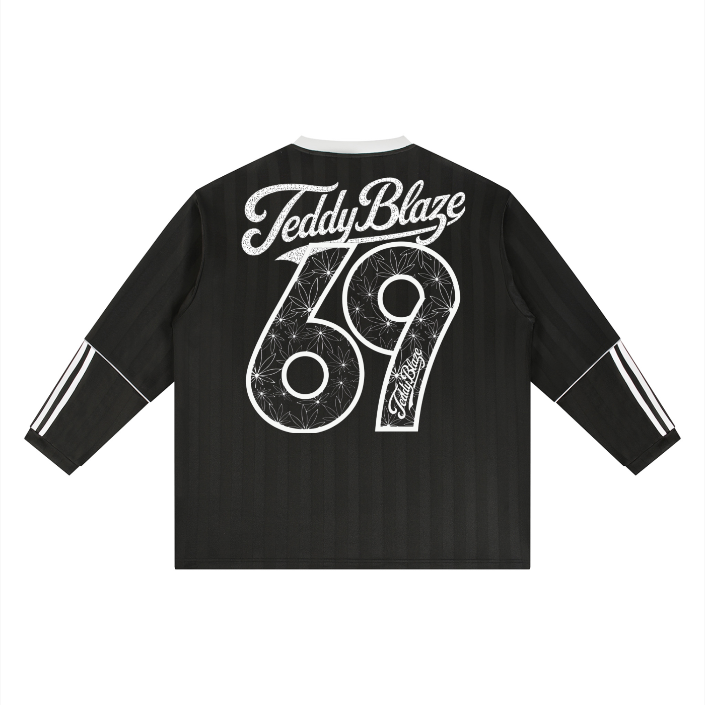 69 Striped Soccer Jersey | AFRODEMIA