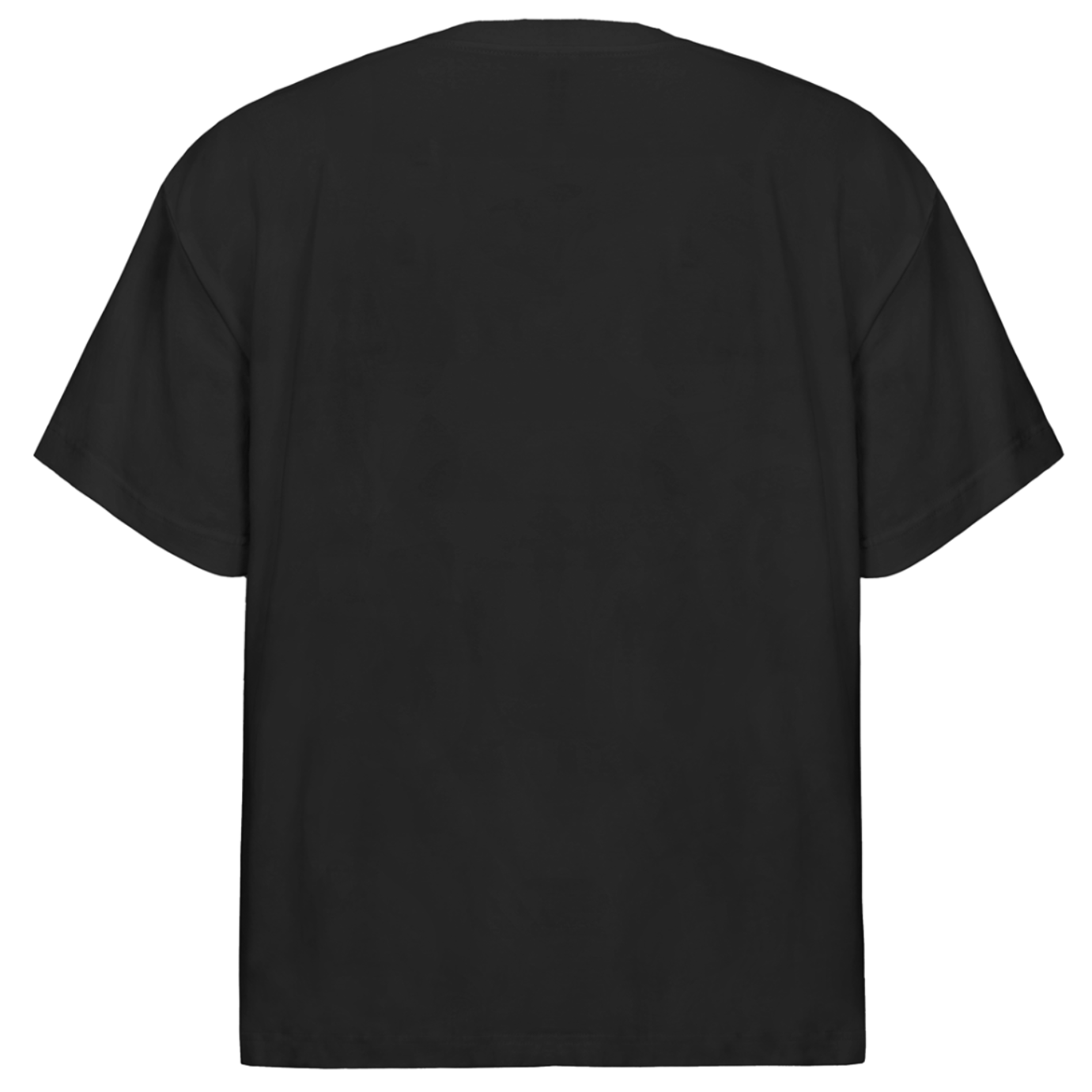Shop the 15 Minutes Gateway Tee by Teddy Blaze. 180 GSM stretch-cotton loose-fit black graphic t-shirt with neon crowned skull drip artwork from TOPS.