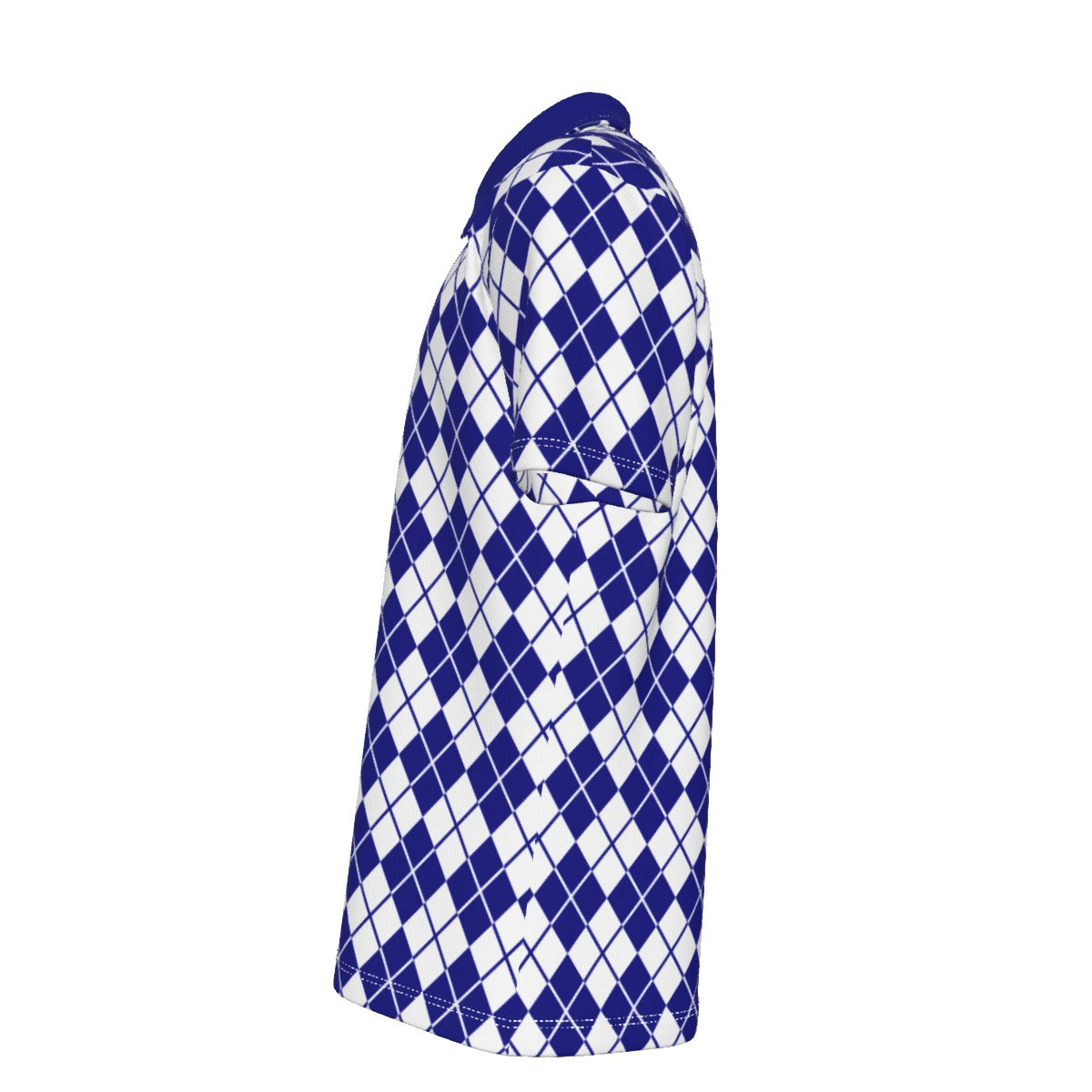 Argyle Azure Camp Shirt | IVY LABEL