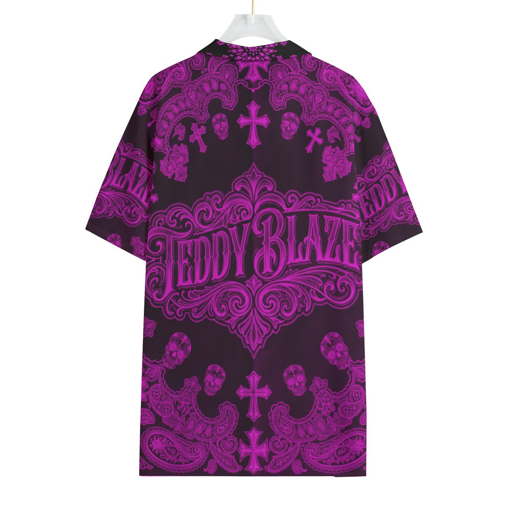 Dark Papaydana Camp Shirt